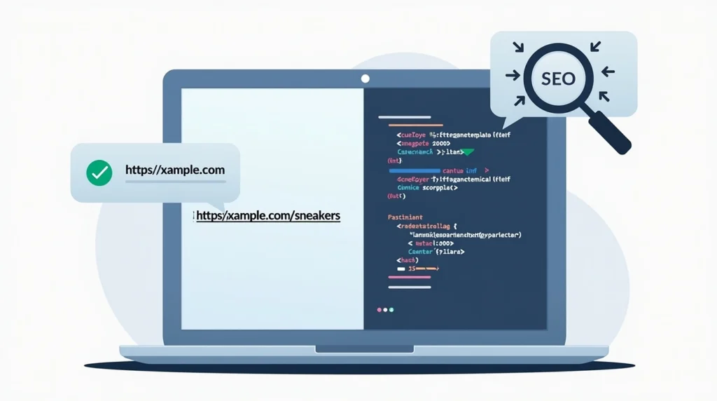 Canonical URL vs. Canonical Tag: When to Use Each for Best SEO Results Website structure diagram with Canonical URLs and Tags.