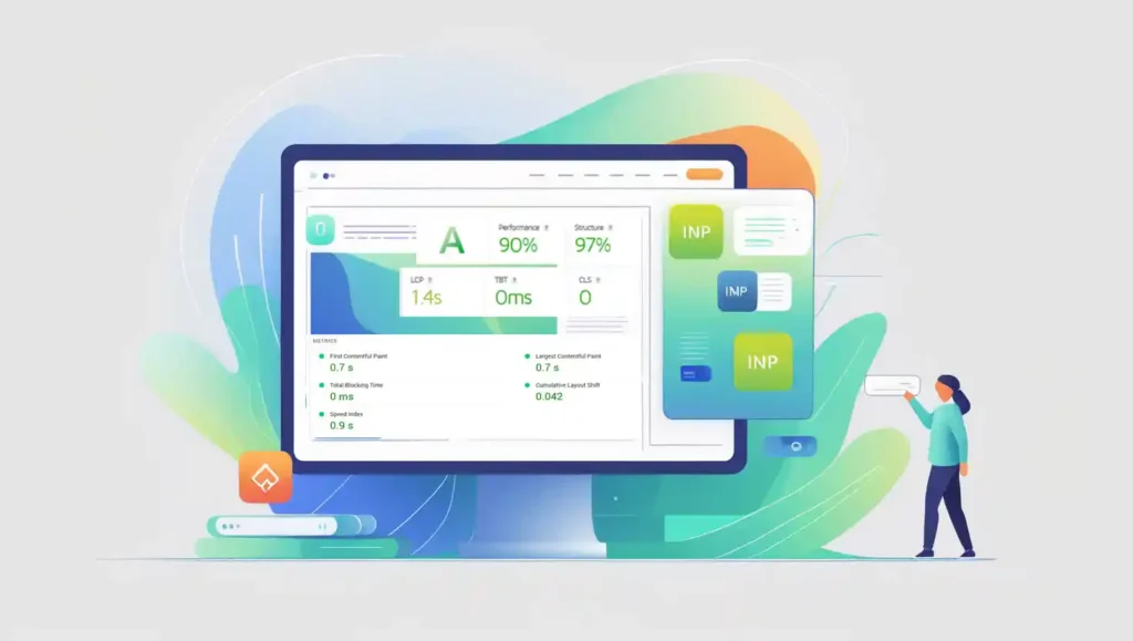 Core Web Vitals 2025: The Latest Trends & Google’s Newest Standards Visual Representation of Core Web Vitals: LCP, CLS, and INP