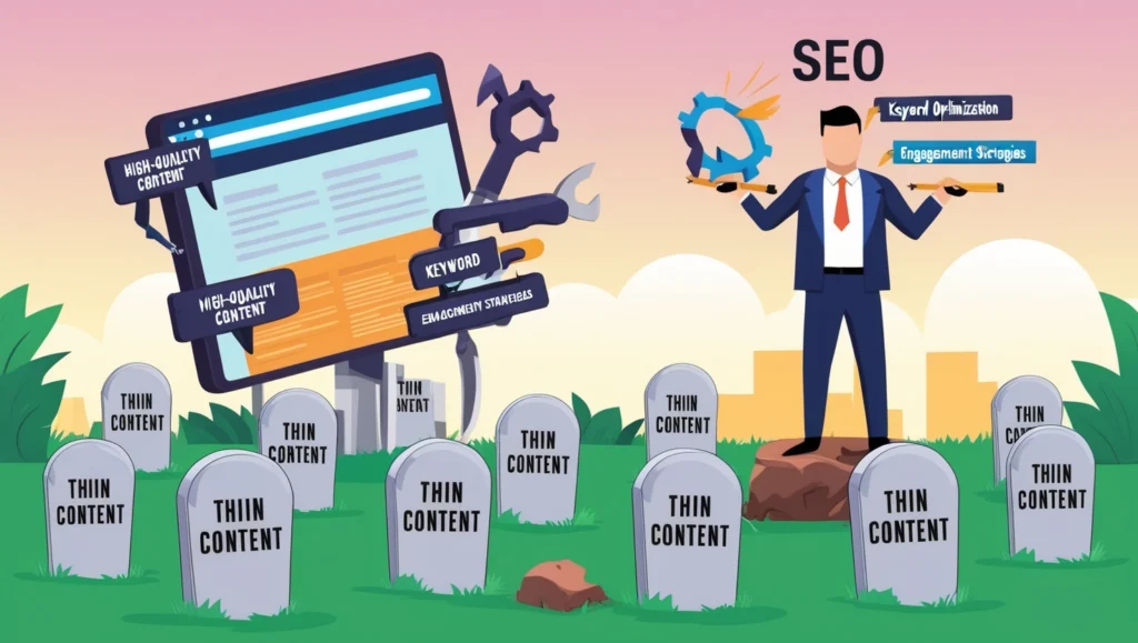 Thin Content: The Silent Killer of SEO and How to Fix It | 2025 Tips Thin Content - the silent killer of SEO