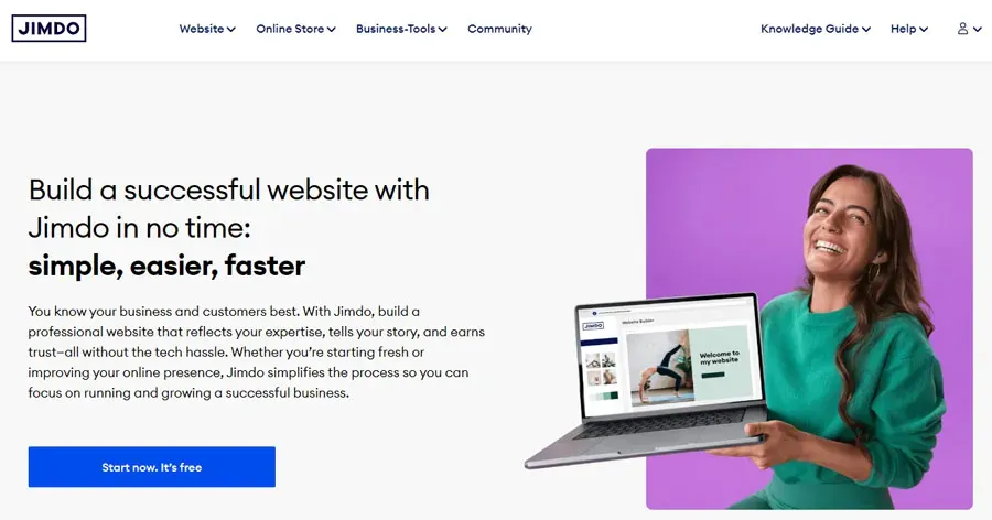Jimdo AI – European Precision and Affordability