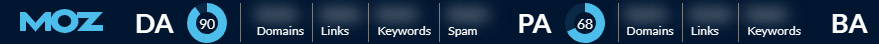 Online DA PA Moz Bar